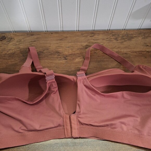 Warners All You Need Wireless No Dig Uplift XL Bra Pink - Picture 4 of 5